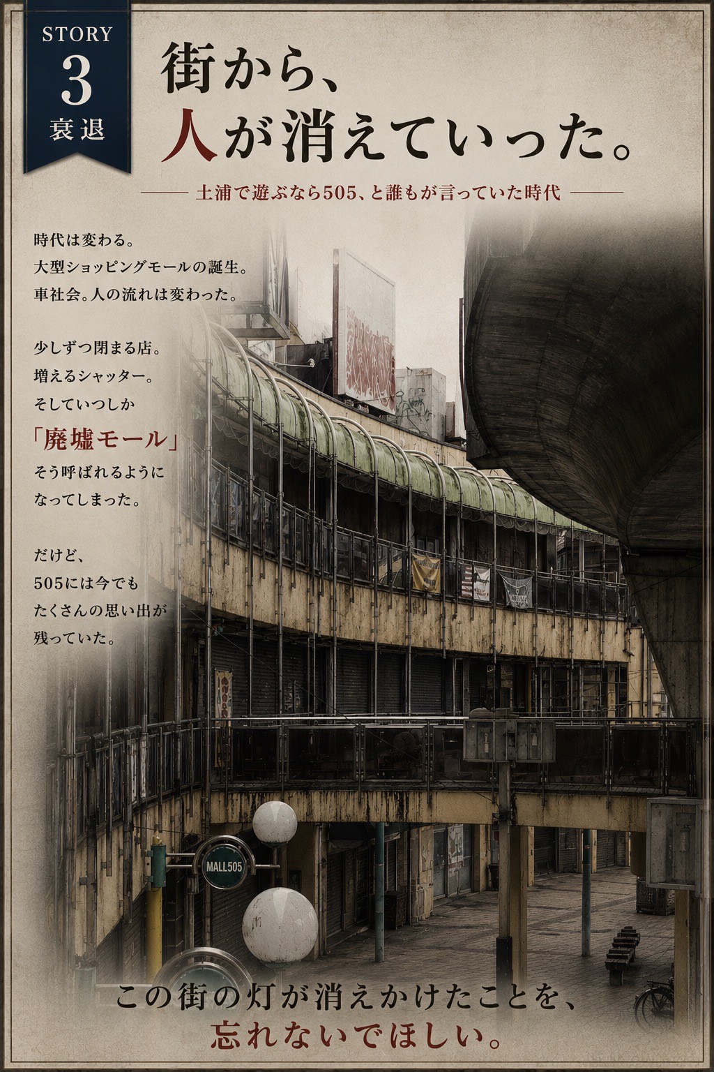 モール505の歩みを伝える写真 3