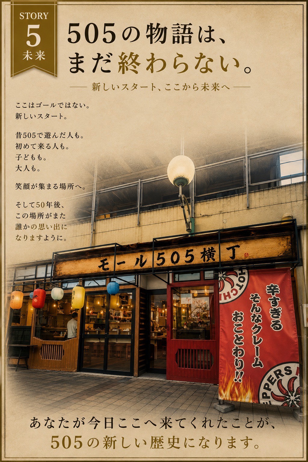 モール505の歩みを伝える写真 5